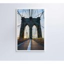 Ver imagem 7 de Quadro Ponte Do Brooklyn Pôr Do Sol 80x120 Cm Vidro Impresso
