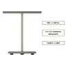 Mesa De Apoio Lateral 100% Mdf Com Pés Em Metal Bel Artely Menta - 4