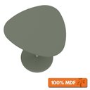 Ver imagem 5 de Mesa De Apoio Lateral 100% Mdf Com Pés Em Metal Bel Artely Menta