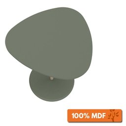 Mesa De Apoio Lateral 100% Mdf Com Pés Em Metal Bel Artely Menta - 5