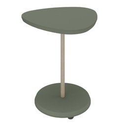 Mesa De Apoio Lateral 100% Mdf Com Pés Em Metal Bel Artely Menta - 6