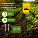 Ver imagem 6 de Medidor de Solo Umidade Ph e Luz Solar para Plantas [3 em 1]
