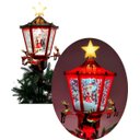 Ver imagem 1 de Ponteira com Movimentos para Árvore Natal Noel Renas Som Luz