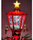 Ver imagem 2 de Ponteira com Movimentos para Árvore Natal Noel Renas Som Luz