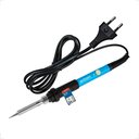 Ver imagem 1 de Kit Ferro de Solda Soldar Ajustável 60w e Estanho 127/220v Voltagem:220v;modelo:pro-fsdo240