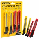 Ver imagem 6 de Kit 4 Estiletes Profissionais Bomvink Aço Carbono Artesanato