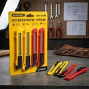 Ver imagem 3 de Kit 4 Estiletes Profissionais Bomvink Aço Carbono Artesanato