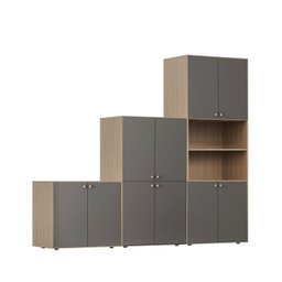 Estante Multiuso Livreiro 3 Módulos 10 Portas 2 Kit Prateleira Frame Cabecasa MadeiraMadeira - 12