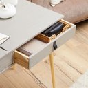 Ver imagem 5 de Mesa Escrivaninha Retro Madeira 2 Gavetas Wanda Idimex