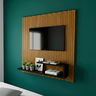 Painel para Tv até 32 Polegadas Ripado com Prateleira Off White - 10