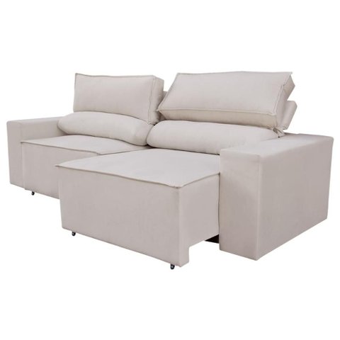Sofá Retrátil/reclinável 1,50m Confortável Balaqui Decor