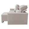 Sofá Retrátil/reclinável 1,50m Confortável Balaqui Decor  - 7
