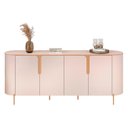 Ver imagem 5 de Buffet Aparador para Sala 4 Portas 196cm Lena D04 Off White - Mpozenato
