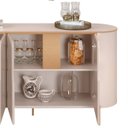 Ver mais imagens de Buffet Aparador para Sala 4 Portas 196cm Lena D04 Off White - Mpozenato