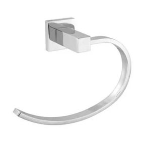 Porta Toalha de Rosto Meber Athenas 2070 C34 Cromado