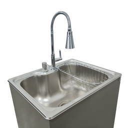 Pia Portátil Gourmet Cinza Pressurizada Bateria - Ultra Móveis - 3