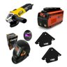 INVERSORA SOLDA 250A MMA TIG BIV + ESMERILHADEIRA + KIT - 1