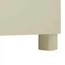 Ver mais imagens de Cristaleira Bar Adega Prisma Reflecta Led Off White Dourado - Gelius