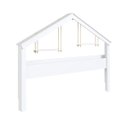 Ver imagem 1 de Moldura Casinha Livreiro e Prateleiras Suspensas 200,3X14,8cm Branco