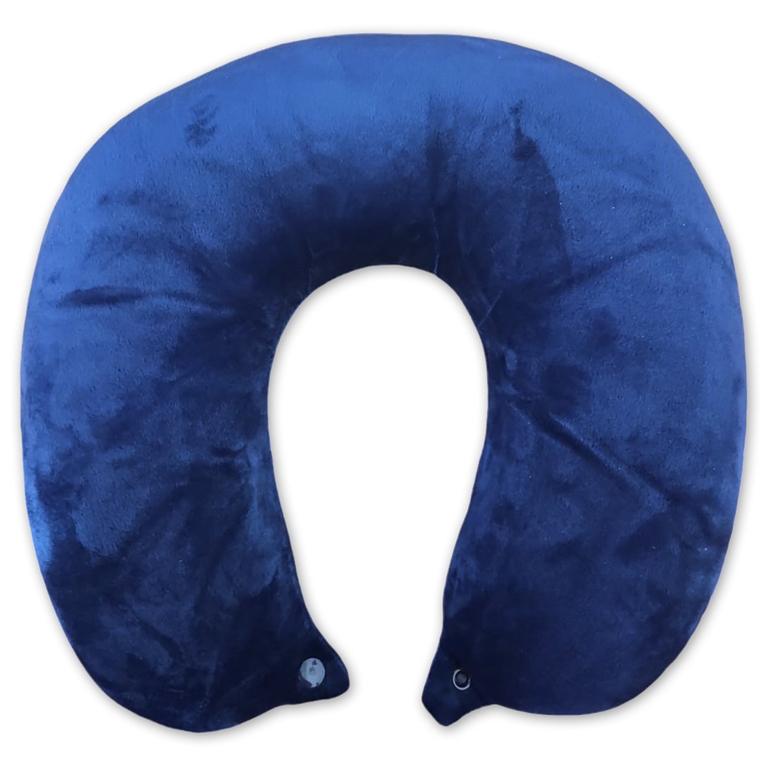 Travesseiro Pescoço Almofada Viagem Travel Pillow Plush Nap Azul