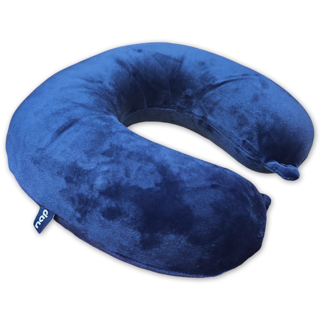 Travesseiro Pescoço Almofada Viagem Travel Pillow Plush Nap Azul - 4