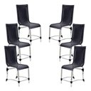 Ver imagem 1 de 6 Cadeiras Haiti em Alumínio para Cozinha Piscina Edícula Preto