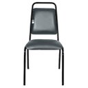 Ver imagem 2 de Cadeira Empilhável para Hotelaria Linha Hotel Fremont Cinza
