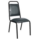 Ver imagem 1 de Cadeira Empilhável para Hotelaria Linha Hotel Fremont Cinza