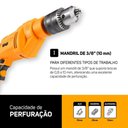 Ver imagem 5 de Parafusadeira e Furadeira de Impacto Wf 700K10 W2 11 Acessórios 700W Wap