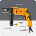 Ver imagem 6 de Parafusadeira e Furadeira de Impacto Wf 700K10 W2 11 Acessórios 700W Wap