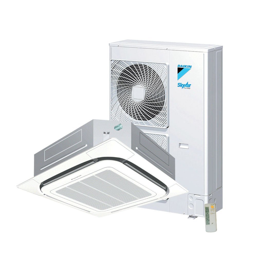 Ar Condicionado Split Cassete Inverter Daikin Sky Air 42.000 BTU/h Quente e Frio FCQ42AVL - 220 - 1