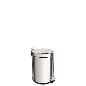 Lixeira com Pedal em Aço Inox 3 Litros Tramontina