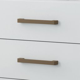 Cômoda para Quarto 2 Portas 4 Gavetas 1 Nicho Master - 6