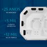 Spa Quadrado Montreal 2 Completo com Hidro - 5