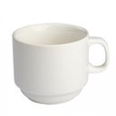 Ver imagem 1 de Jogo de Xícara de Chá Empilhável 200 Ml Porcelana Branca