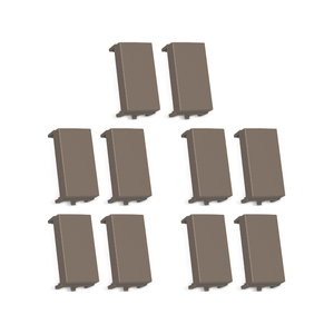 Kit 5 Módulo Cego Cor Argila 2 Unidades Infiniti Margirius Cor:argila