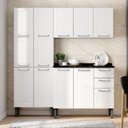 Ver imagem 1 de Cozinha Completa Aço 12 Portas 2 Gavetas Múltipla Bertolini