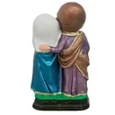 Ver imagem 4 de Imagem da Sagrada Família Infantil de Borracha Inquebrável - 15 cm