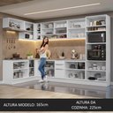 Ver imagem 6 de Armário de Cozinha Completa de Canto 499cm Branco Stella Madesa 02