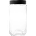 Ver imagem 6 de Conjunto 6 Potes de Vidro para Mantimentos 1,7l Gastro Lyor com Tampa de Metal Preta Porta Alimentos