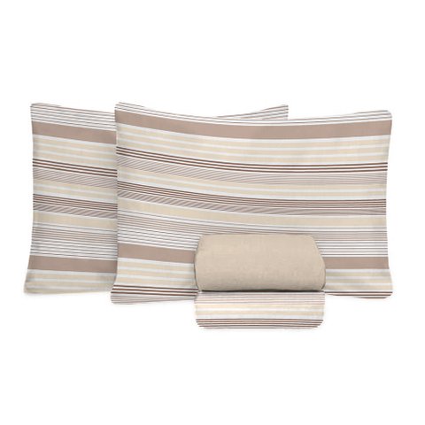 Jogo de Cama Queen Size 200 Fios Fiori - Bernardo (7311-1)
