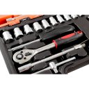 Ver imagem 2 de Soquetes Cr-v 1/4'' em Jogo com 53 Peças