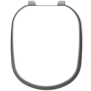 Assento Tampa para Vaso Sanitário Almofadado Compatível Sabatini Branco Durín