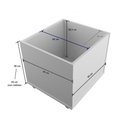 Ver imagem 3 de Rack Organizador Infantil Com Baús E Porta Livros E Carrinhos Kenji 100% Mdf