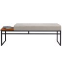 Ver imagem 1 de Banco Estofado 2 Lugares Paradise Conforto Elegância Recamier