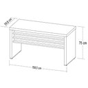 Ver imagem 4 de Mesa para Escritório 158cm Tamburato Corp A06 - Mpozenato