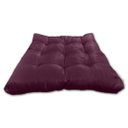 Ver imagem 5 de Almofada Futon Assento Decoração 50x50cm Flat Vários Modelos Vinho