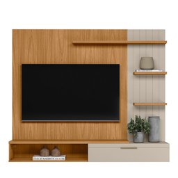 Painel Home Montreal 1,79m P/ Tv até 60 Linea Brasil - 2 Painel Home Montreal 1,79m P/ Tv até 60 Linea Brasil - 2