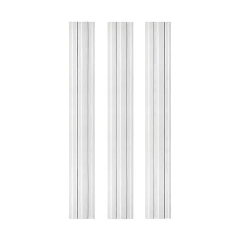Kit Painel Ripado Eva Autocolante PR61 30cm x 110cm Branco