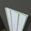 Ver imagem 5 de Kit Painel Ripado Eva Autocolante PR61 30cm x 110cm Branco
